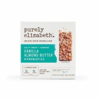 Purely Elizabeth Vanilla Almond Butter Ancient Grain Granola Bar with Probiotics Perspective: Main