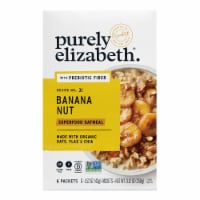 Purely Elizabeth Banana Nut Superfood Oatmeal with Prebiotic Fiber Multipack