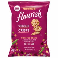 Popcorners Flourish® Roasted Beets Lightly Salted Veggie Crisps Perspective: Main