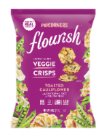Popcorners® Flourish™ Toasted Cauliflower Lightly Salted Veggie Crisps Perspective: Main