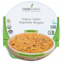 Food Earth Organic Indian Vegetable Biryani Perspective: Main