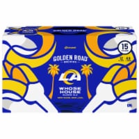 Golden Road® Brewing LA Rams Whose House Blonde Ale Beer Perspective: Main