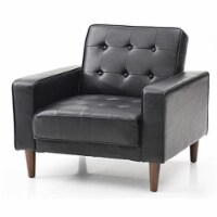 Glory Furniture Andrews G843A-C Chair Bed , Black