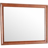 Glory Furniture LaVita Mirror in Oak