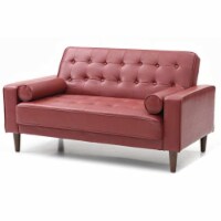 Glory Furniture Andrews G849A-L Loveseat Bed ( 2 Boxes ) , Red