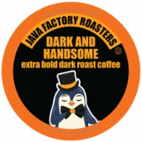Java Factory Hello Darkness Coffee Pods for Keurig K Cup Brewers, Dark Roast, 40 Count, Brown