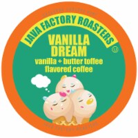 Java Factory Single Cup Coffee for Keurig K Cup Brewers, Vanilla Dream, 80 Count