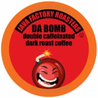Java Factory Extra Bold Double Caffinated Coffee Pods, Da Bomb, 80 Count