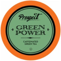 Prospect Tea Green Power Caffeinated Tea Pods for Keurig K-Cup Makers, 40 Count