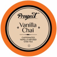 Prospect Tea Co. Caffeinated Vanilla Chai Tea Pods for Keurig K-Cup Brewers, 40 Count