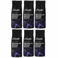 Brooklyn Beans Medium Roast Ground Coffee, Brooklyn Bridge, six-12 Ounce Bags