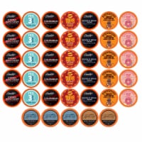 TWO RIVERS COFFEE Medium Roast Coffee Pods, Variety Sampler Pack, 40 Count