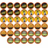 Two Rivers Coffee Light Roast Coffee Pods, Variety Sampler Pack, 40 Count