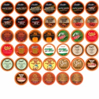 Two Rivers Fall Flavors Single-Cup Sampler Pack for Keurig K-Cup Brewers, 40 Count