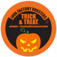 Java Factory Flavored Pumpkin Marshmallow Coffee Pods, Trick and Treat, 40 Count
