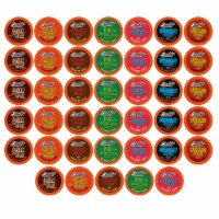 Brooklyn Beans Hot Chocolate Pods for Keurig K Cup Brewers,Variety Pack, 40 Count