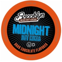 Brooklyn Beans Hot Cocoa Pods, Keurig compatible, Midnight Dark Chocolate , 40 Count