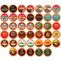 Two Rivers Chocoholic Coffee and Hot Chocolate Pods, Keurig compatible,Variety Pack, 40 Count