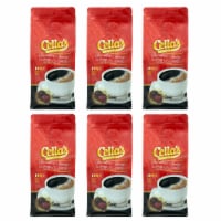 Cellas Chocolate Cherry Flavored, Medium Roast, Ground Coffee, Six - 12 ounces Bags
