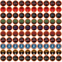 Two Rivers Coffee Bold Roast Coffee Pods, Keurig compatible, Variety Sampler Pack, 100 Count