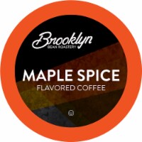 Brooklyn Bean Roastery Flavored Coffee Pods, Maple Cinnamon Spice, 40 Count