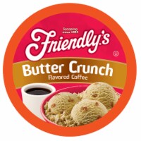 Friendly's Ice Cream Flavored Coffee Pods for Keurig K Cup Brewers, Butter Crunch, 40 Count