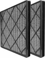 Nispira True HEPA Filter Activated Carbon For Shark Air Purifier HE400 HE401 HE402 HE405 2 Pk