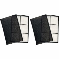 Nispira 2-In-1 True HEPA Carbon Air Purifier Filter for PECOMPAP 2 Pk