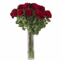 Nearly Natural 1215 Large Rose Silk Flower Arrangement
