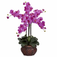 31-in Phalaenopsis w/Decorative Vase Arrangement Orchid