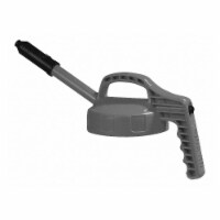 Oil Safe Stretch Spout Lid,w/0.5 In Outlet,Gray  100304