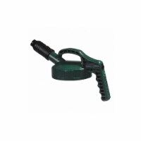 Oil Safe Stumpy Spout Lid,w/1 In Outlet,Dk Green 100503 Perspective: Main