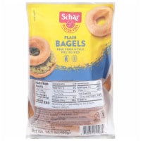Schar Gluten-Free New York Style Pre-Sliced Plain Bagels Perspective: Main