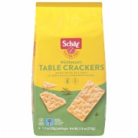 Schar Gluten Free Rosemary Table Crackers Perspective: Main