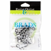 Eyelet Outlet Shape Brads 12/Pkg-Motorcycles