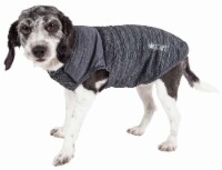 Pet Life Active Aero-Pawlse Heathered Quick-Dry Performance Dog Tank Top T-Shirt