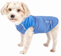 Pet Life Active Aero-Pawlse Heathered Quick-Dry Performance Dog Tank Top T-Shirt