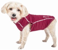 Pet Life TSHL2MRLG Active Racerbark 4-Way Stretch Performance Active Dog Tank Top T-Shirt - M