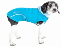 Pet Life HDHL1BLXS Active Pull-Rover Premium 4-Way Stretch Two-Toned Performance Sleeveless D