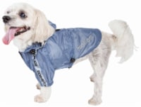 Dog Helios R9BLSM Torrential Shield Waterproof Multi-Adjustable Pet Dog Windbreaker Raincoat
