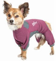 Dog Helios YGHL8PKSM Rufflex 4-Way-Stretch Breathable Full Bodied Performance Dog Warmup Trac