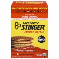Honey Stinger® Organic Gluten Free Salted Caramel Waffles Perspective: Main