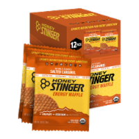 Honey Stinger® Gluten Free Salted Caramel Waffles