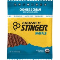 Honey Stinger 609561 1.06 oz Gluten Free Cookies & Cream Waffle