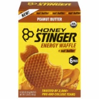 Honey Stinger® Peanut Butter Energy Waffle Perspective: Main
