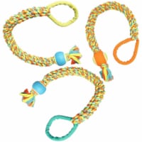 Chomper WB15524 Regular Rope with Ballistic Tug Dog Toy, Assorted