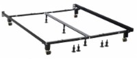 Mega Multi-Fit Bed Frame Twin/Full/Queen/King/Cal. King Heavy Duty in Coffee