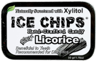 Ice Chips Licorice Candy