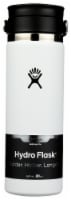 Hydro Flask® Wide Mouth Flex Sip Lid White 20 oz Perspective: Main