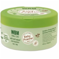 WBM Care Baby Powder | 3 in 1 Skin Repairing, Nourishing & Drying Natural Powder | 4.9 oz